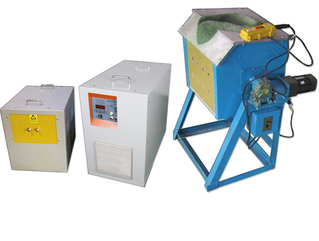 Electric tipping melting furnace 