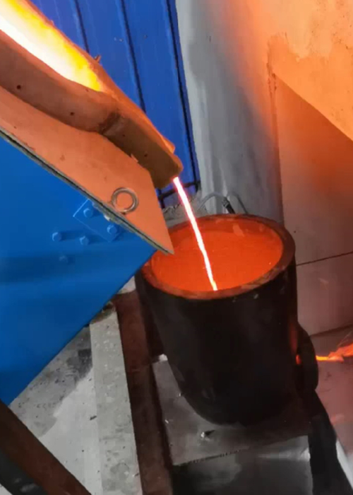molten copper